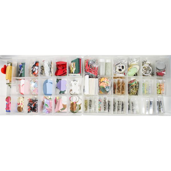 ASST. PAPER CUT OUTS & CRAFT SUPPLIES 