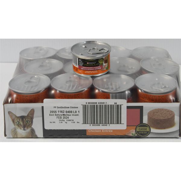 24 PURINA PRO PLAN CAT FOOD