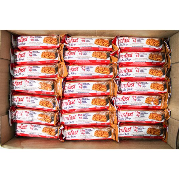 SLIMFAST PEANUT BUTTER CARAMEL PROTEIN BAR