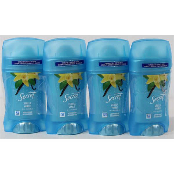 4 SECRET VANILLA ANTIPERSPIRANT