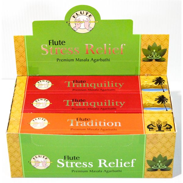 12PK FLUTE MASALA AGARBATHI PREMIUM INCENSE STICKS