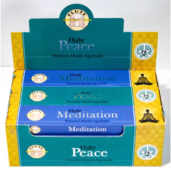 12PK FLUTE MASALA AGARBATHI PREMIUM INCENSE STICKS