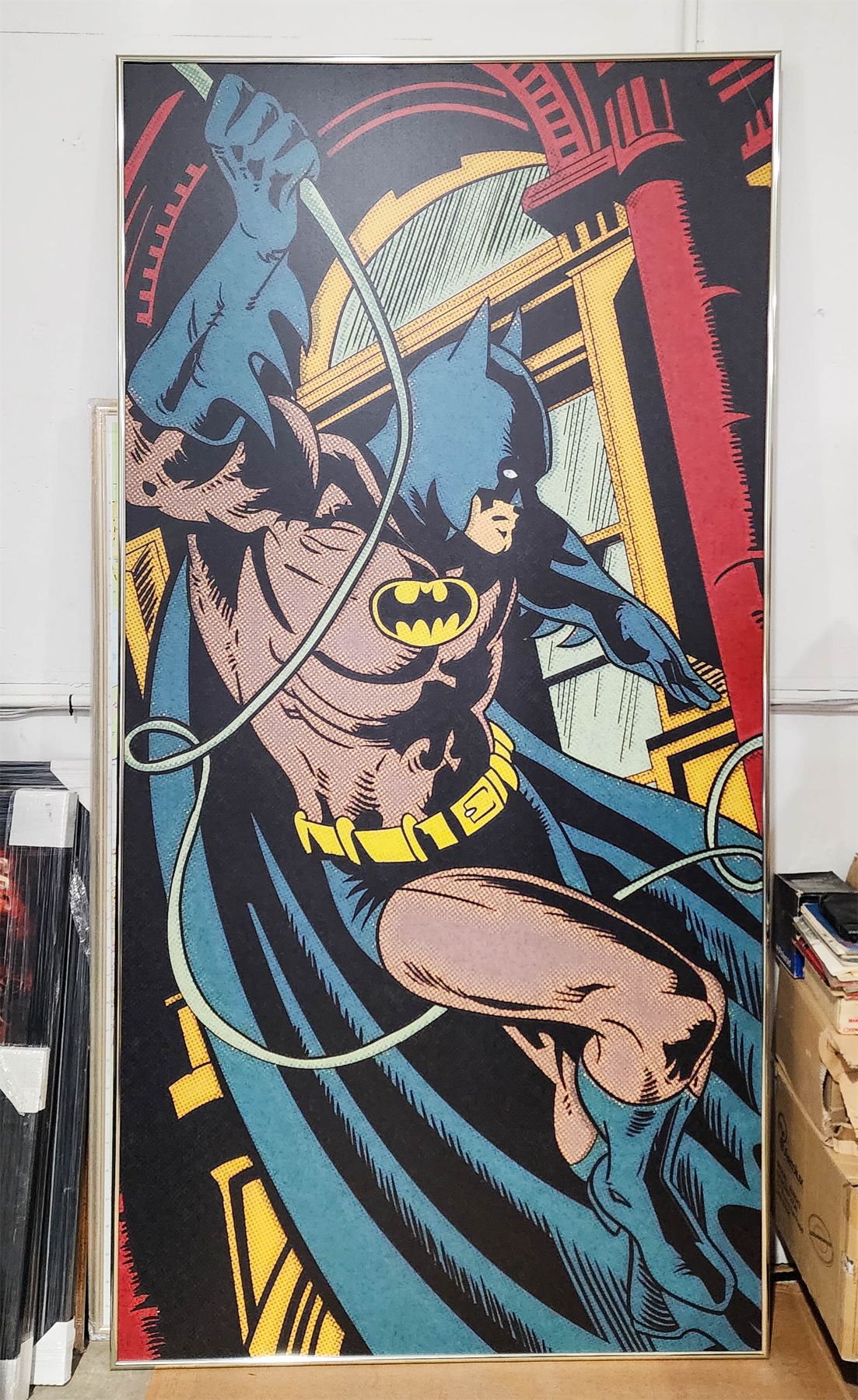 BATMAN WALL ART 8FT X 4FT