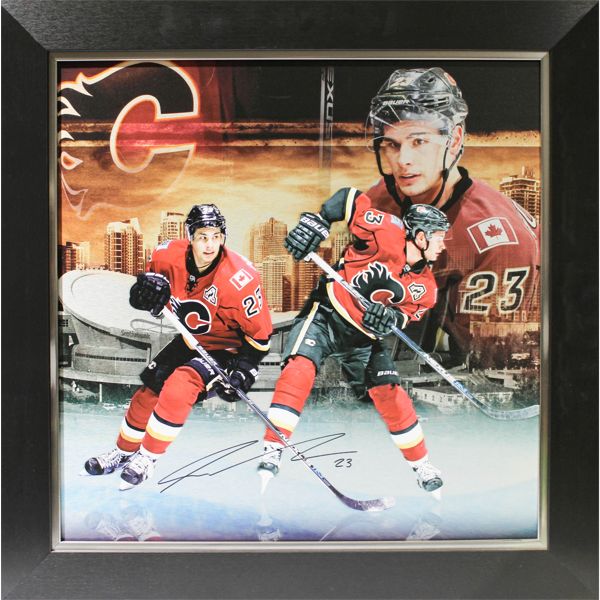 CALGARY FLAMES SEAN MONAHAN 33 1/2" X 33 1/2"