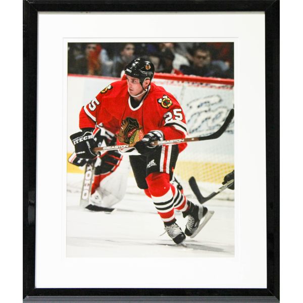 CHICAGO BLACK HAWKS JARRED TINORDI  33 3/4" X 28 3/4"