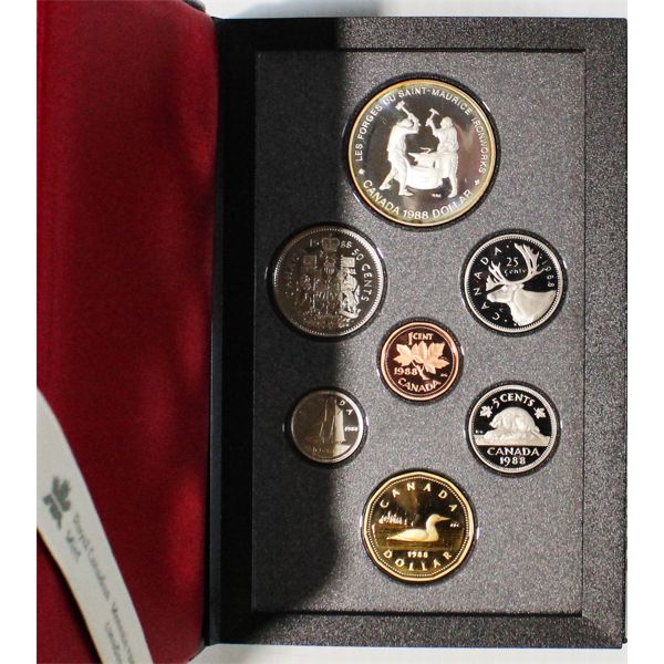 1988 CANADA PROOF DOUBLE DOLLAR SET