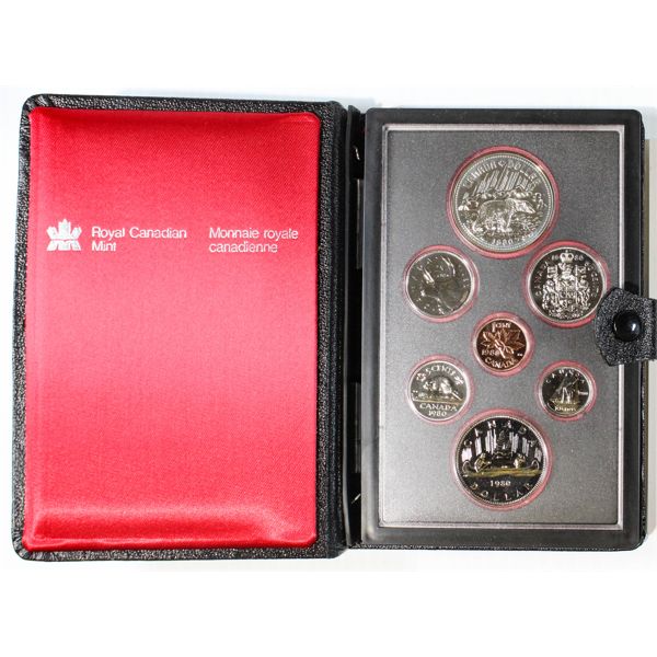 1980 RCM PROOF DOUBLE DOLLAR COIN SET