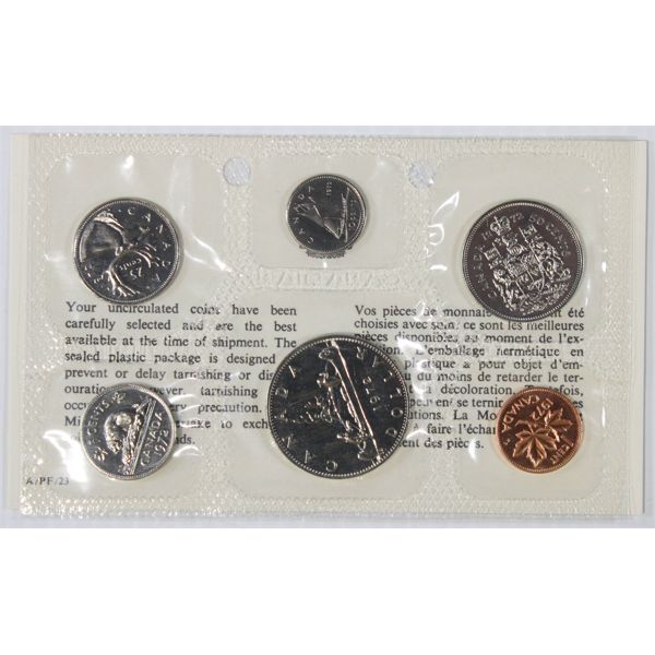 1972 CANADIAN VOYAGEUR DOLLAR PROOF SET
