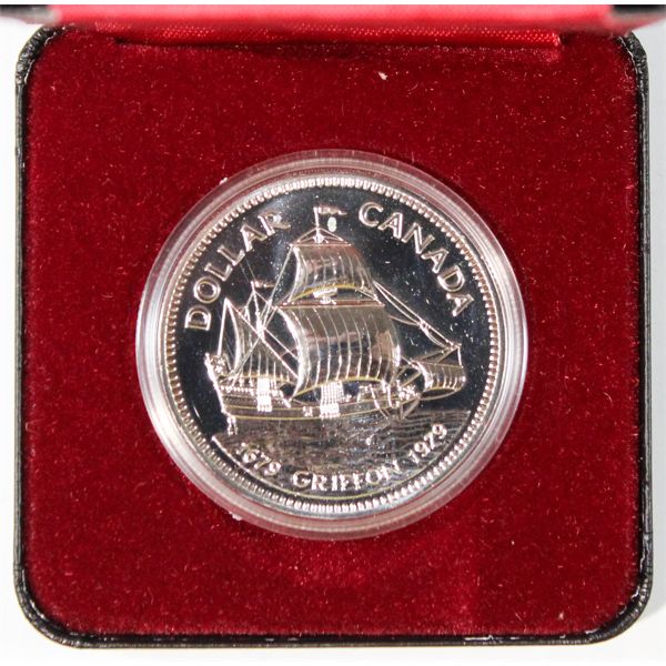 1679 - 1979 CANADA GRIFFON PROOF SILVER DOLLAR