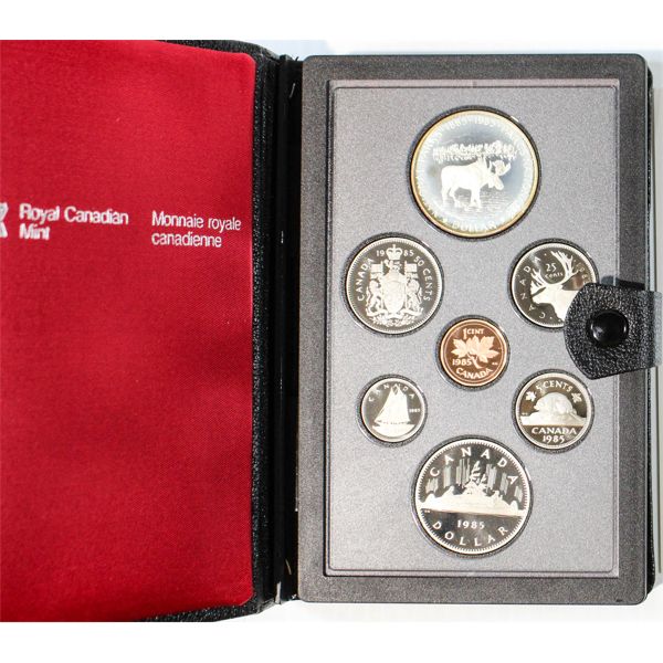 1985 CANADIAN PROOF DOUBLE DOLLAR COIN SET