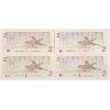 Image 1 : FOUR 1986 CANADIAN $2 ROBIN SERIES BANKNOTES 