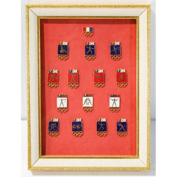 LA 1984 OLYMPIC GAMES PIN COLLECTION