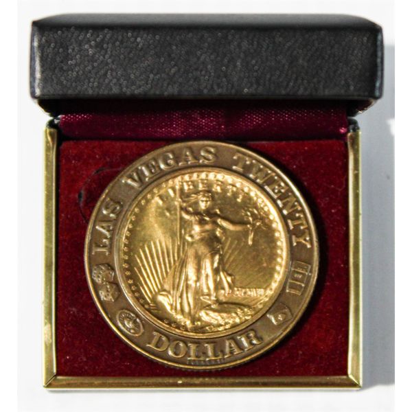 LAS VEGAS TWENTY DOLLAR SOUVENIR COIN