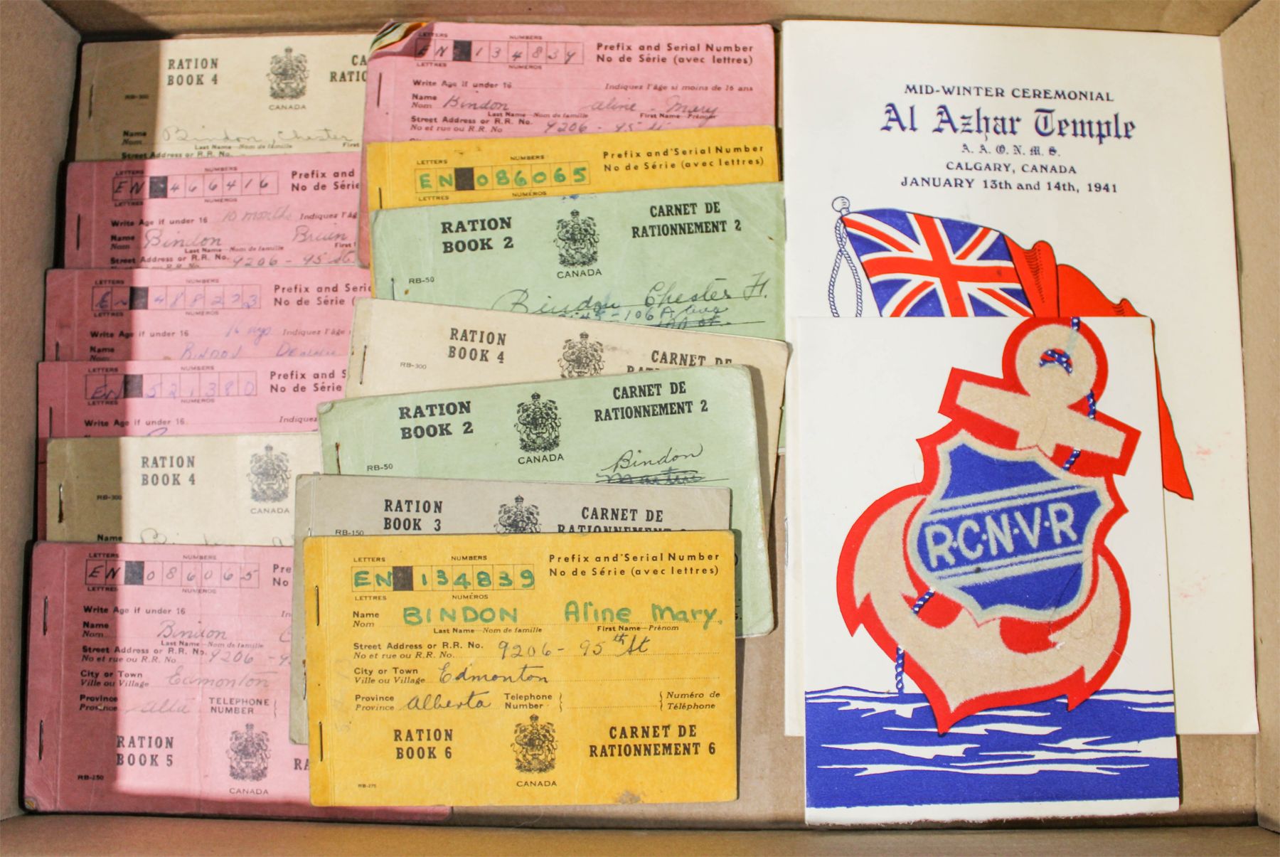 WORLD WAR II RATION BOOKS & MORE