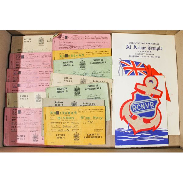 WORLD WAR II RATION BOOKS & MORE