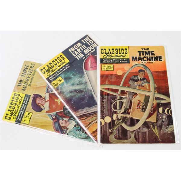 CLASSICS ILLUSTRATED #1,133,105 COMIC BOOKS