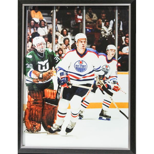 ESA TIKKANEN & WAYNE GRETZKY ACTION SHOT ART