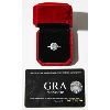 Image 1 : 2.0 CARAT MOISSANITE .925 SILVER SIZE 7 RING