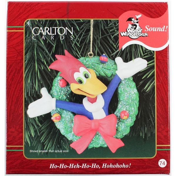 CARLTON CARDS WOODY THE WOODPECKER TREE ORNAMENT