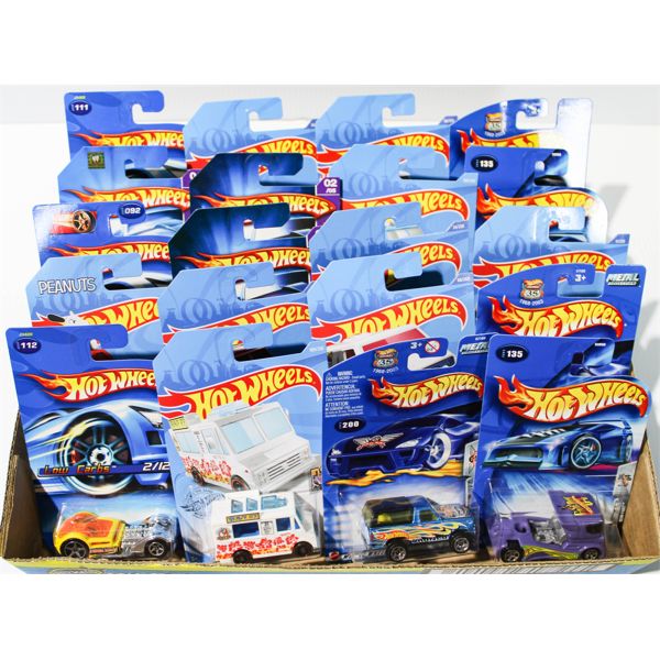 20 ASSORTED SEALED HOT WHEELS