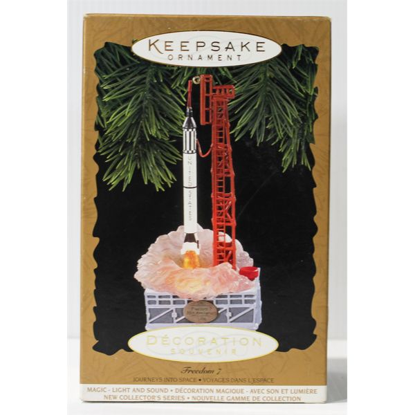 1996 FREEDOM 7 JOURNEY TO SPACE HALLMARK ORNAMENT