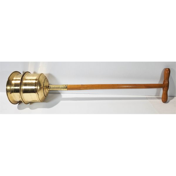 ANTIQUE LUCO BRASS WASHING MACHINE