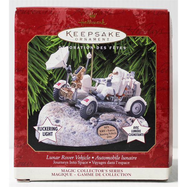 1999 LUNAR ROVER MAGIC HALLMARK ORNAMENT