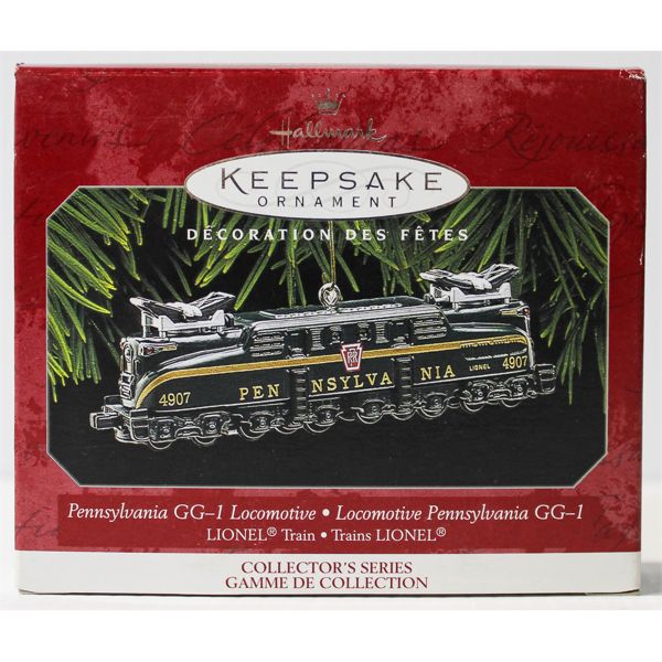 1998 PENN. GG-1 LOCOMOTIVE TRAIN HALLMARK ORNAMENT
