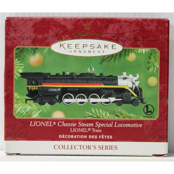 2001 CHESSIE STEAM LOCOMOTIVE TRAIN HALLMARK ORNAMENT