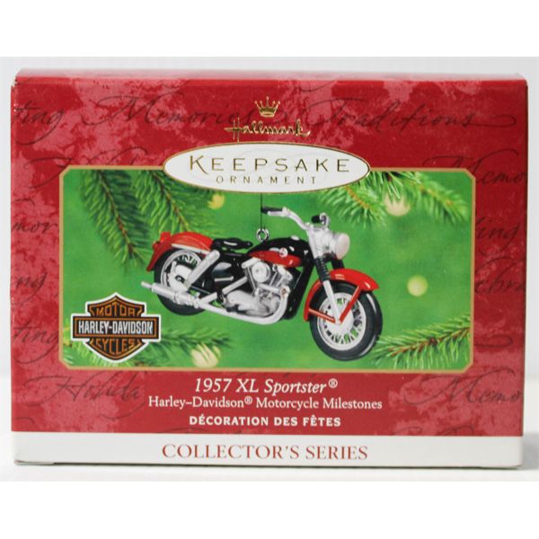 2001 XL SPORTSTER 1957 HARLEY-DAVIDSON HALLMARK ORNAMENT