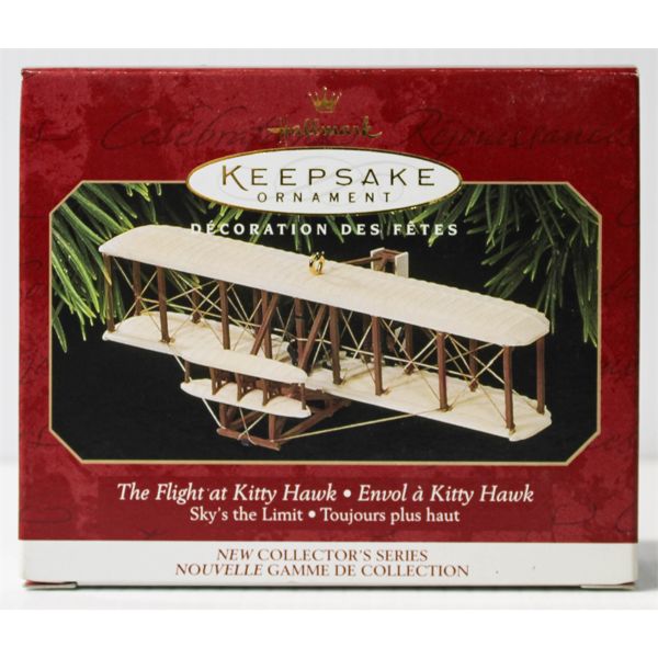 1997 FLIGHT AT KITTY HAWK HALLMARK ORNAMENTS