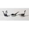 Image 2 : VINT. HOSELTON WHALE CAT & MOUSE ALUMINUM SCULPTURES