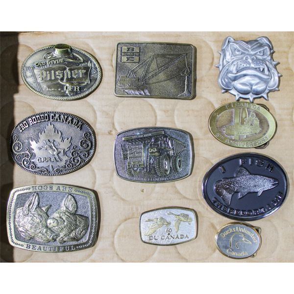 BELT BUCKLES BUCYRUS-ERIE & MORE