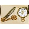 Image 2 : ESTATE COLIBORI POCKET WATCH & KNIFE UNION WATCH