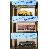 Image 1 : THREE ASSSORT. ATHEARN HO MODEL TRAIN CARS
