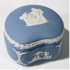 Image 1 : WEDGEWOOD JASPER WARE TRINKET BOX