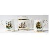 Image 1 : 3 SHIP DESIGN BEER STEINS