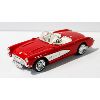 Image 1 : 1957 CORVETTE  1:24 SCALE DIECAST CAR