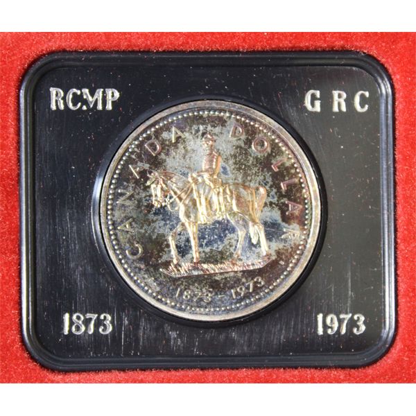 CANADA 1873-1973 RCMP SILVER DOLLAR