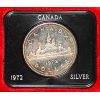 Image 1 : SILVER VOYAGEUR DOLLAR 1972 IN MINT CASE