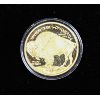 Image 1 : BUFFALO - INDIAN HEAD 24 K GOLD P AMERICAN MINT