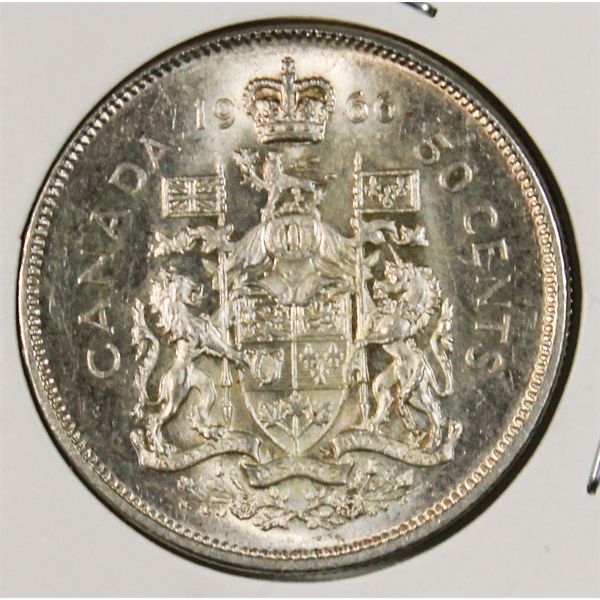 1966 SILVER 50-CENT COIN