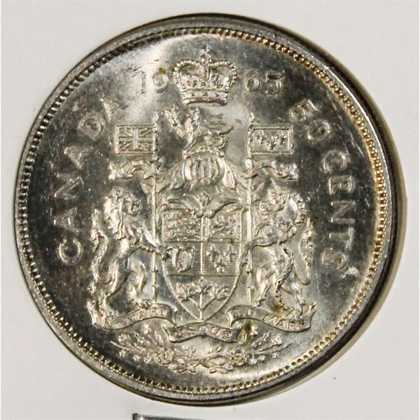 1965 SILVER 50-CENT COIN