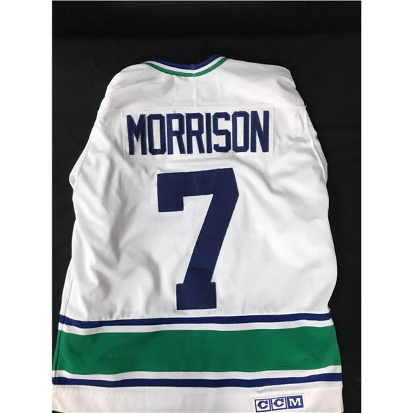 BRENDAN MORRISON VANCOUVER CANUCKS CCM JERSEY