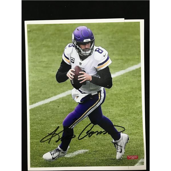 KIRK COUSINS SIGNED 8X10 PHOTO RED CARPET AUTHENTICS COA