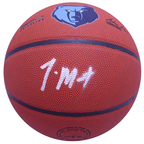 JA MORANT SIGNED MEMPHIS GRIZZLIES BASKETBALL (BECKETT COA)