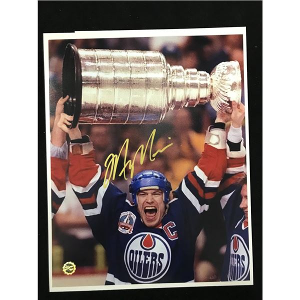 MARK MESSIER SIGNED 8X10 PHOTO COAPROS COA