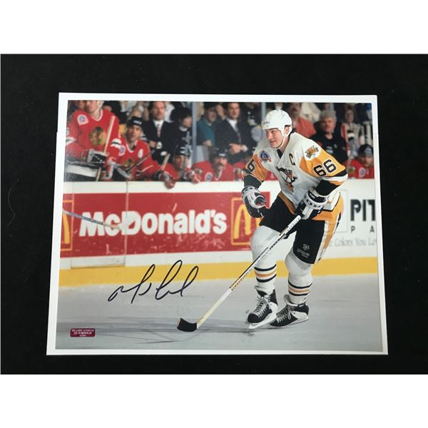 MARIO LEMIEUX SIGNED 8X10 PHOTO RED CARPET AUTHENTICS COA