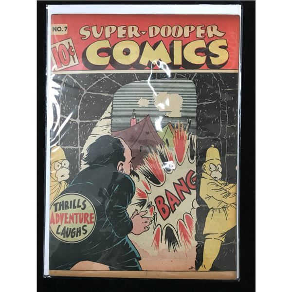 1943 SUPER DOOPER COMICS NO.7