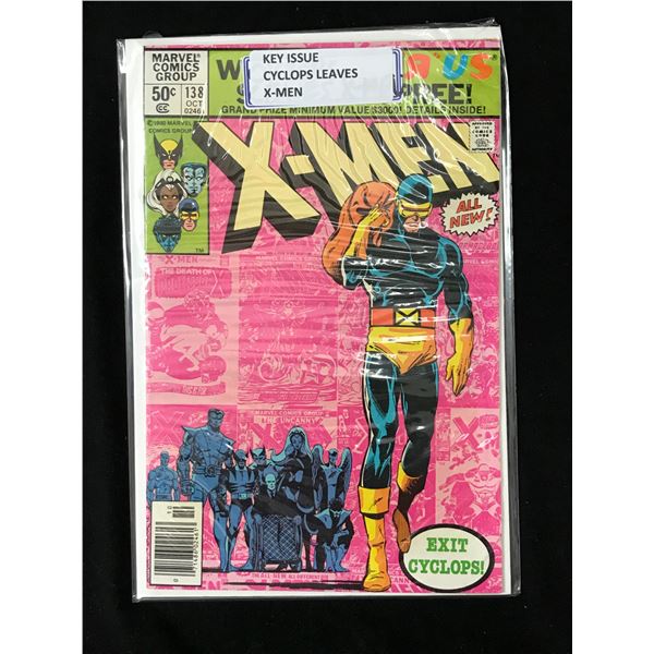 MARVEL COMICS NO.138 X-MEN (CYCLOPS LEAVES X-MEN)